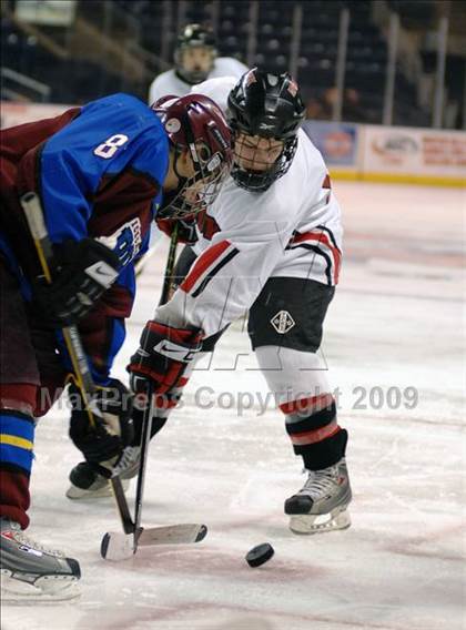 Thumbnail 3 in Bethel-Brookfield-Danbury vs Masuk (Sound Tigers Harbor Yard Series) photogallery.
