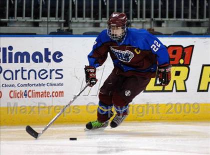 Thumbnail 3 in Bethel-Brookfield-Danbury vs Masuk (Sound Tigers Harbor Yard Series) photogallery.