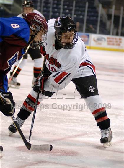 Thumbnail 2 in Bethel-Brookfield-Danbury vs Masuk (Sound Tigers Harbor Yard Series) photogallery.