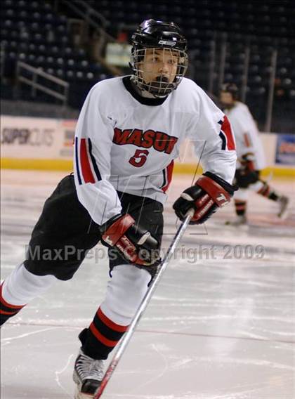 Thumbnail 2 in Bethel-Brookfield-Danbury vs Masuk (Sound Tigers Harbor Yard Series) photogallery.