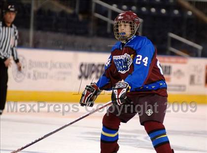Thumbnail 3 in Bethel-Brookfield-Danbury vs Masuk (Sound Tigers Harbor Yard Series) photogallery.