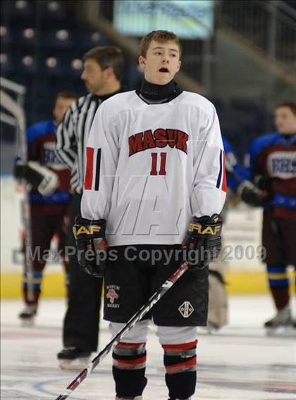Thumbnail 3 in Bethel-Brookfield-Danbury vs Masuk (Sound Tigers Harbor Yard Series) photogallery.