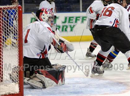 Thumbnail 3 in Bethel-Brookfield-Danbury vs Masuk (Sound Tigers Harbor Yard Series) photogallery.