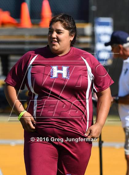 Thumbnail 3 in CIF NCS Masters Girls Discus (Meet of Champions at UCB) photogallery.