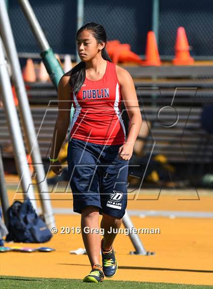 Thumbnail 1 in CIF NCS Masters Girls Discus (Meet of Champions at UCB) photogallery.