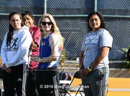 Thumbnail 1 in CIF NCS Masters Girls Discus (Meet of Champions at UCB) photogallery.