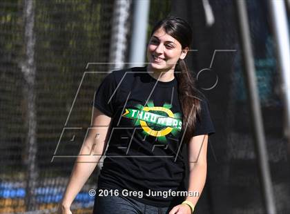 Thumbnail 2 in CIF NCS Masters Girls Discus (Meet of Champions at UCB) photogallery.