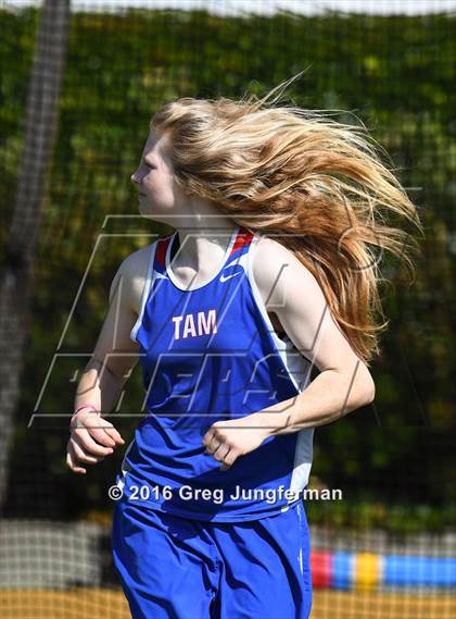 Thumbnail 1 in CIF NCS Masters Girls Discus (Meet of Champions at UCB) photogallery.