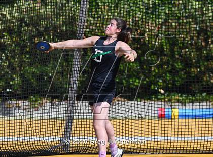Thumbnail 1 in CIF NCS Masters Girls Discus (Meet of Champions at UCB) photogallery.
