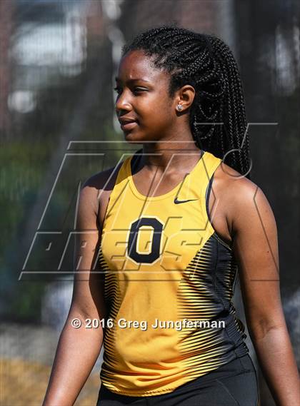 Thumbnail 2 in CIF NCS Masters Girls Discus (Meet of Champions at UCB) photogallery.