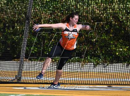 Thumbnail 1 in CIF NCS Masters Girls Discus (Meet of Champions at UCB) photogallery.