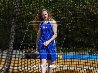 Thumbnail 1 in CIF NCS Masters Girls Discus (Meet of Champions at UCB) photogallery.