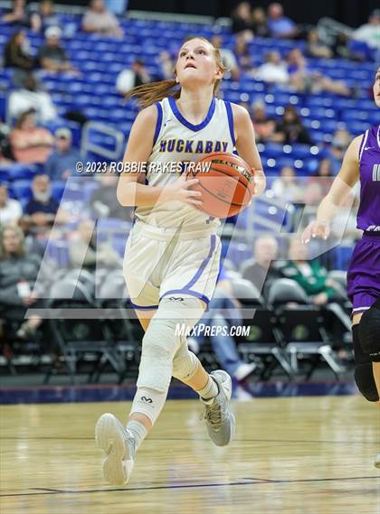 Thumbnail 2 in Huckabay vs. Irion County (UIL 1A Basketball State Semifinal) photogallery.