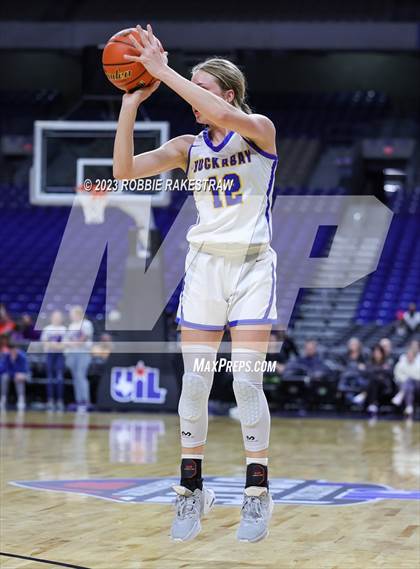 Thumbnail 3 in Huckabay vs. Irion County (UIL 1A Basketball State Semifinal) photogallery.