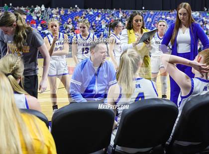 Thumbnail 2 in Huckabay vs. Irion County (UIL 1A Basketball State Semifinal) photogallery.