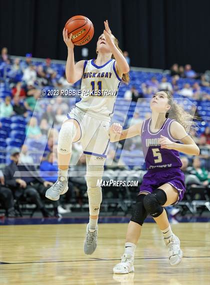 Thumbnail 1 in Huckabay vs. Irion County (UIL 1A Basketball State Semifinal) photogallery.