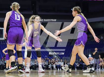 Thumbnail 1 in Huckabay vs. Irion County (UIL 1A Basketball State Semifinal) photogallery.