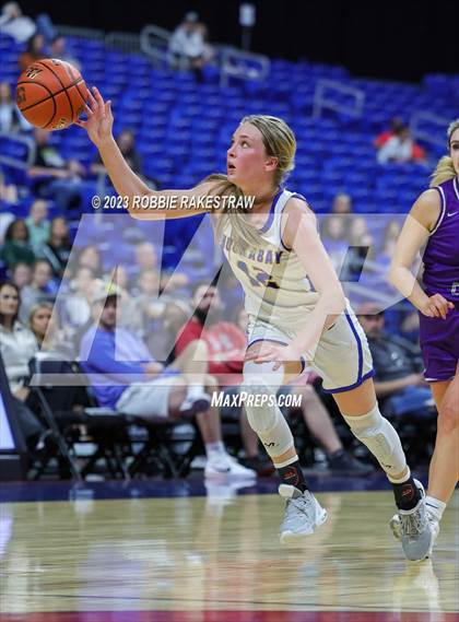 Thumbnail 2 in Huckabay vs. Irion County (UIL 1A Basketball State Semifinal) photogallery.