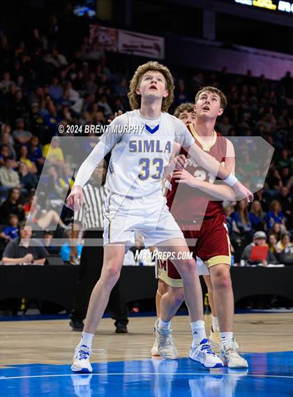 Thumbnail 2 in Simla vs. Merino (CHSAA 2A Third Place) photogallery.