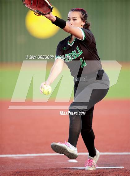 Thumbnail 3 in Timber Creek vs Southlake Carroll (UIL 6A Softball Regional Quarterfinals Game 2) photogallery.