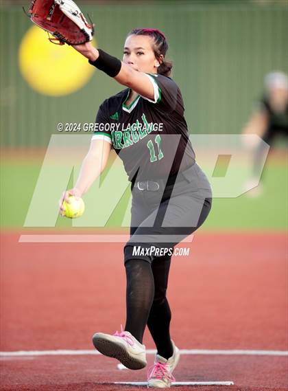 Thumbnail 1 in Timber Creek vs Southlake Carroll (UIL 6A Softball Regional Quarterfinals Game 2) photogallery.