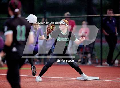 Thumbnail 2 in Timber Creek vs Southlake Carroll (UIL 6A Softball Regional Quarterfinals Game 2) photogallery.