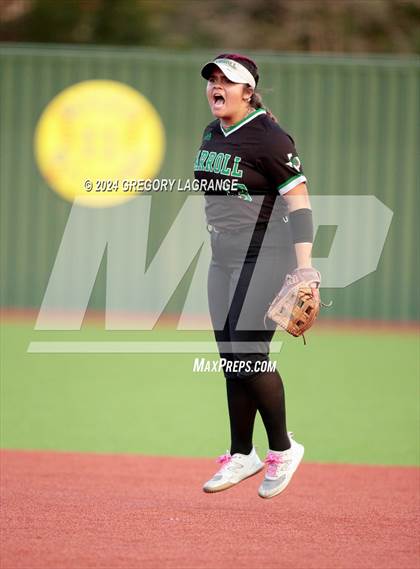 Thumbnail 2 in Timber Creek vs Southlake Carroll (UIL 6A Softball Regional Quarterfinals Game 2) photogallery.