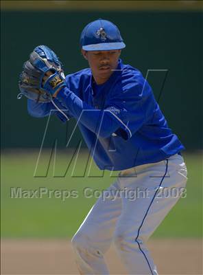 Thumbnail 2 in Valley Christian vs. Brookside Christian (CIF SJS D7 Final) photogallery.