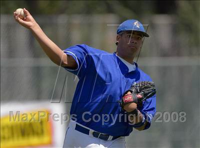 Thumbnail 1 in Valley Christian vs. Brookside Christian (CIF SJS D7 Final) photogallery.