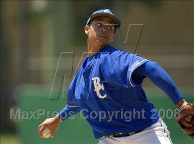 Thumbnail 3 in Valley Christian vs. Brookside Christian (CIF SJS D7 Final) photogallery.