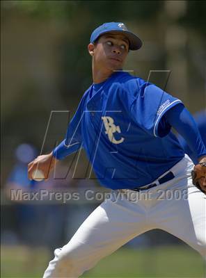 Thumbnail 3 in Valley Christian vs. Brookside Christian (CIF SJS D7 Final) photogallery.