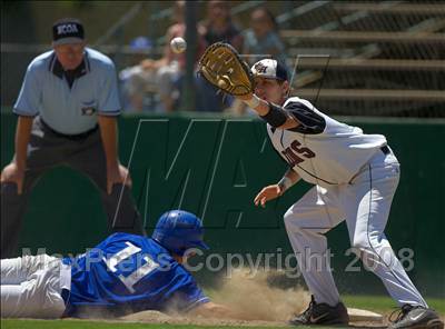 Thumbnail 3 in Valley Christian vs. Brookside Christian (CIF SJS D7 Final) photogallery.