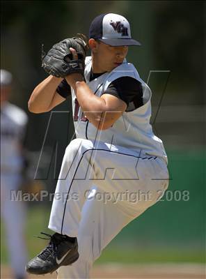 Thumbnail 3 in Valley Christian vs. Brookside Christian (CIF SJS D7 Final) photogallery.