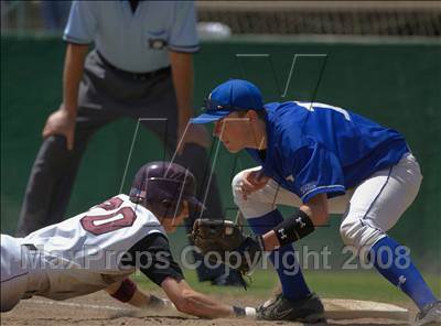 Thumbnail 1 in Valley Christian vs. Brookside Christian (CIF SJS D7 Final) photogallery.