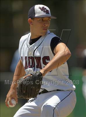 Thumbnail 3 in Valley Christian vs. Brookside Christian (CIF SJS D7 Final) photogallery.