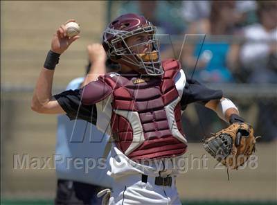 Thumbnail 3 in Valley Christian vs. Brookside Christian (CIF SJS D7 Final) photogallery.