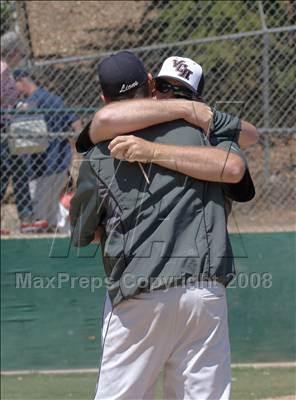 Thumbnail 3 in Valley Christian vs. Brookside Christian (CIF SJS D7 Final) photogallery.