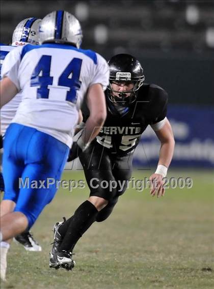 Thumbnail 3 in Rocklin vs. Servite (CIF State D2 Final) photogallery.