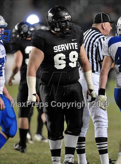 Thumbnail 3 in Rocklin vs. Servite (CIF State D2 Final) photogallery.
