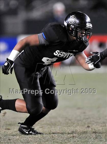 Thumbnail 1 in Rocklin vs. Servite (CIF State D2 Final) photogallery.