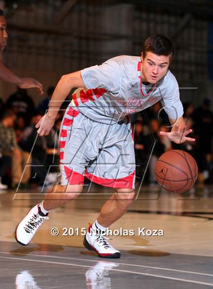 Thumbnail 1 in Bishop Montgomery vs. Redondo Union (Jordan Take Flight Challenge) photogallery.