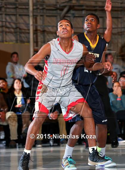 Thumbnail 1 in Bishop Montgomery vs. Redondo Union (Jordan Take Flight Challenge) photogallery.