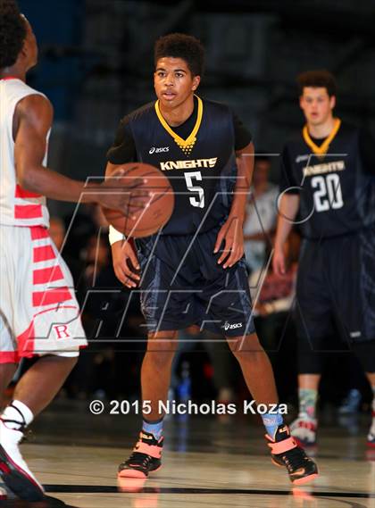 Thumbnail 2 in Bishop Montgomery vs. Redondo Union (Jordan Take Flight Challenge) photogallery.
