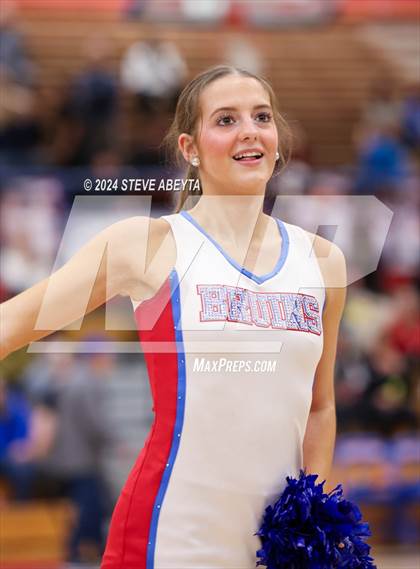 Thumbnail 2 in Cherry Creek Poms (Cherokee Trail girls basketball game) photogallery.
