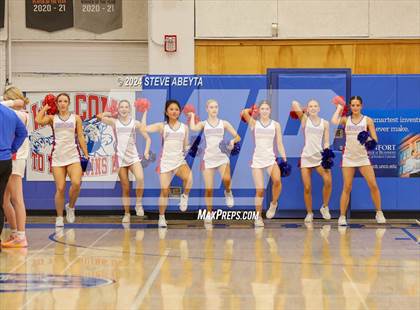Thumbnail 3 in Cherry Creek Poms (Cherokee Trail girls basketball game) photogallery.