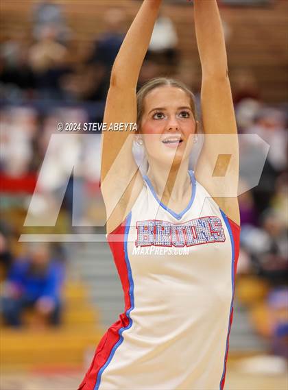 Thumbnail 1 in Cherry Creek Poms (Cherokee Trail girls basketball game) photogallery.
