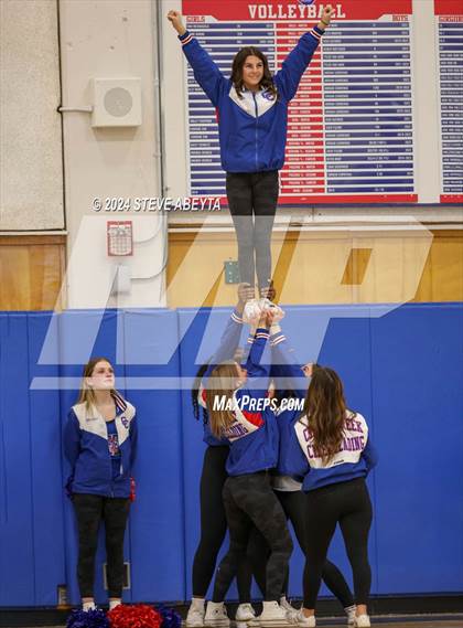 Thumbnail 2 in Cherry Creek Poms (Cherokee Trail girls basketball game) photogallery.
