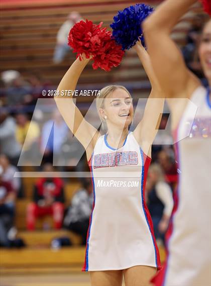 Thumbnail 1 in Cherry Creek Poms (Cherokee Trail girls basketball game) photogallery.