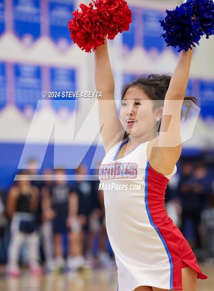 Thumbnail 2 in Cherry Creek Poms (Cherokee Trail girls basketball game) photogallery.