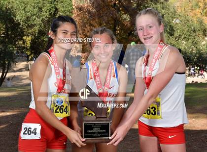 Thumbnail 3 in CIF State Cross Country Championships (Girls Awards) photogallery.